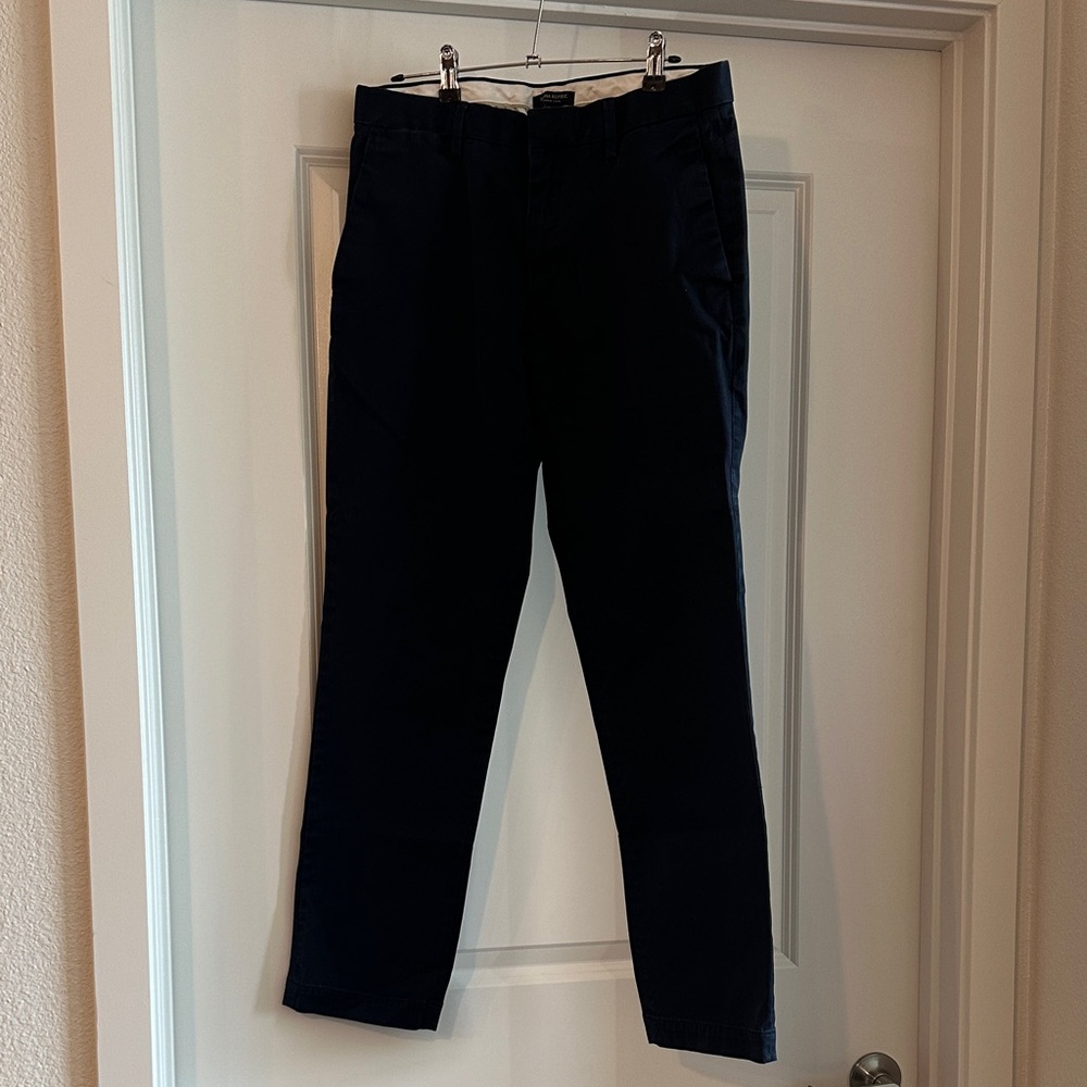 Men's Navy Chinos